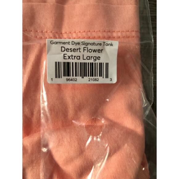 Marine Layer Top Garment Dye Signature Tank Cotton Blend Desert Flower NWT XL - Picture 5 of 7